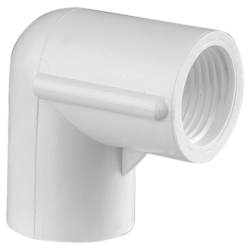 Codo PVC C/Rosca 1/2